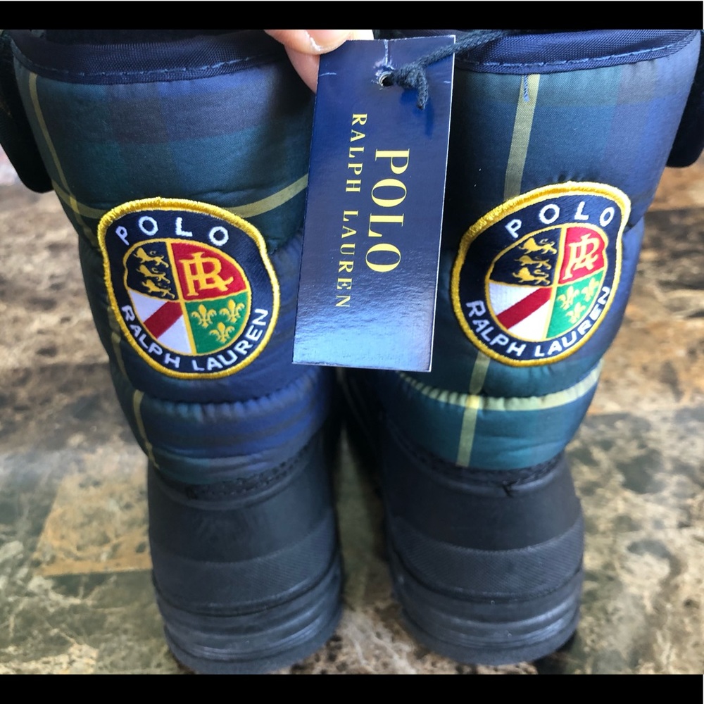 NEW Polo Ralph Lauren Hamilten II EZ Boots - Picture 8 of 14